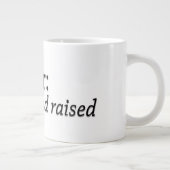 アンブラ生まれーと浮き上がり ジャンボコーヒーマグカップ (右)