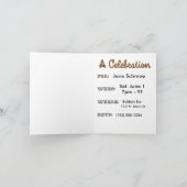 アンブリッドシャワー招待状 招待状 (内部)