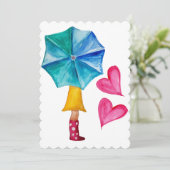 アンブレラガールウォーターハート シーズンカード (スタンド正面)