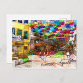 アンブレラスカイプロジェクトアゲダポルトガル ポストカード (正面/裏面)