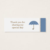 アンブレラブルースモールラベル (裏面)