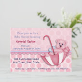 アンブレラベアーピンク – 招待状 (スタンド正面)