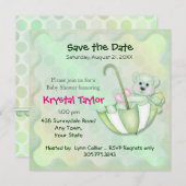 アンブレラベアーミント – 招待状 (正面/裏面)