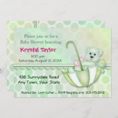 アンブレラベアーミント – 招待状 (正面/裏面)