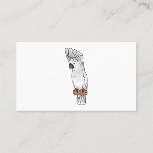 アンブレラ尾鳥漫画イラストレーション 名刺 (裏面)