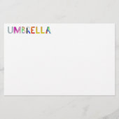 アンブレラ紙 (裏面)