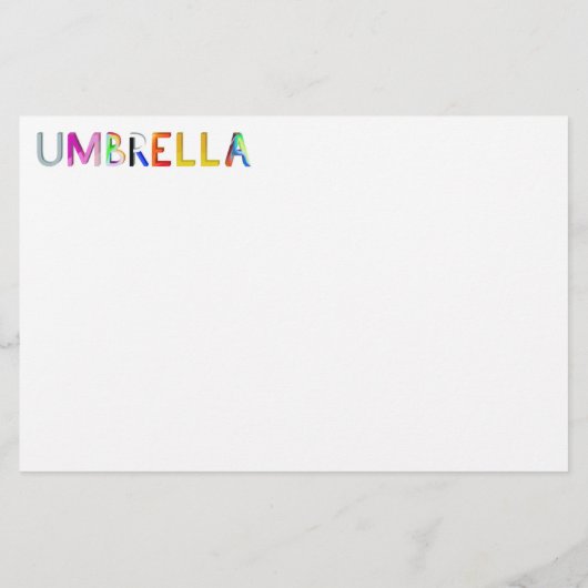 アンブレラ紙 (裏面)