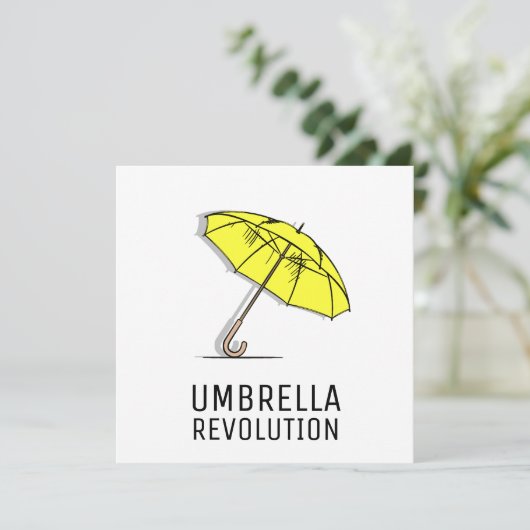 アンブレラ革命 – 香港 (スタンド正面)