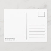 アンブレラby Marie Bashkirtseff CC0220ポストカード ポストカード (裏面)