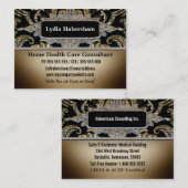 アンブロシアIVプロフェッショナルエレガンス 名刺 (正面/裏面)