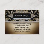 アンブロシアIVプロフェッショナルエレガンス 名刺 (裏面)