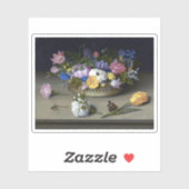 アンブロシウス・ボスシェアート長老の花の静物画 シール (シート)