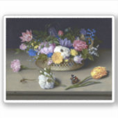 アンブロシウス・ボスシェアート長老の花の静物画 シール (正面)