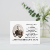 アンブロス・ビアーチェ保守的な悪魔の辞書 ポストカード (スタンド正面)