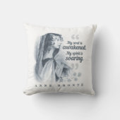 アンブロンテ引用文私の魂が目覚めている クッション (正面)