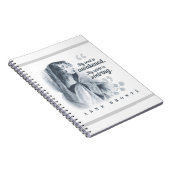 アンブロンテ引用文私の魂が目覚めている ノートブック (右側)