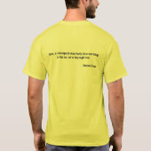 アンブローズ・ビアスのTシャツ Tシャツ (裏面)