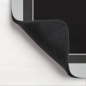 アンプパーソナライズされたイラストレーション(ミュージシャン) マウスパッド (コーナー)