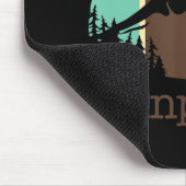 アンプラグハイキング恋人おもしろいアウトドアハイカーマウンテンCl マウスパッド (コーナー)