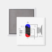 アンプ管 マグネット (正面/裏面)