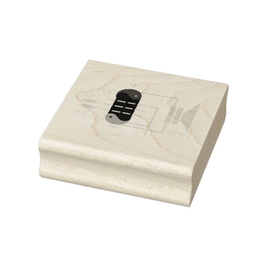 アンプ管 ラバースタンプ (スタンプ)