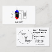 アンプ管 名刺 (正面/裏面)