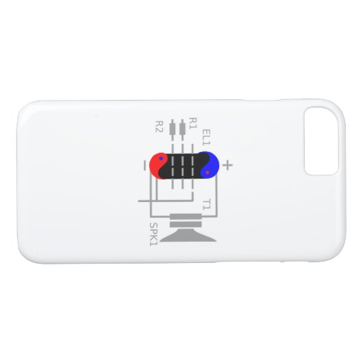 アンプ管 Case-Mate iPhoneケース (裏面(横))