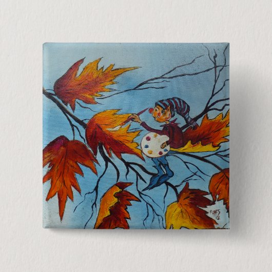 アンヘイズ絵画のピクシー絵画ズ 缶バッジ (正面)