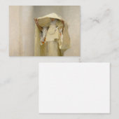 アンベルグリスの煙, 1880 by John Singer Sargent ノートカード (正面/裏面)