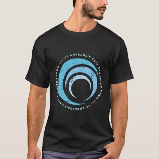アンベルグリスカイベリーズビーチウェーブ Tシャツ (正面)