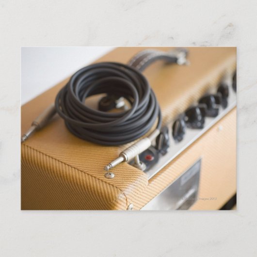 アンペアとケーブル ポストカード (正面)