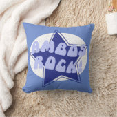 アンボスロックブルーおもしろい救急車ドライバー クッション (ブランケット)