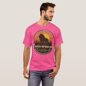 アンボセリ国立公園ケニア Tシャツ (正面フル)
