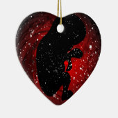 アンボーンベビーシルエット セラミックオーナメント (右)