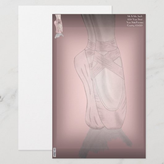 アンポインテ 便箋 (正面/裏面)