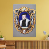 アンポートレート、モンモレンシー第1公爵 キャンバスプリント (インサイチュ (リビング))