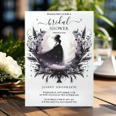 アンマジカルドリームミスティックスターズムーンブライダルシャワー 招待状