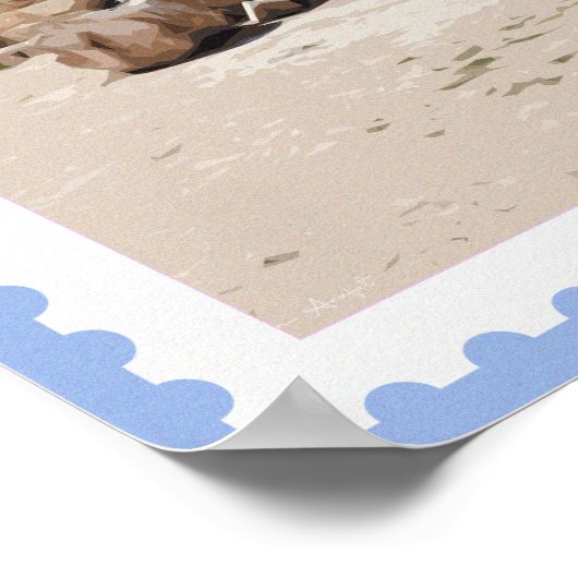 アンマンヨルダン旅行 ポスター (角)