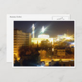 アンマン夜間照明 ポストカード (正面/裏面)