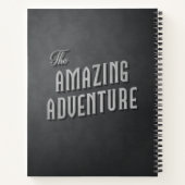 『アンメーパーソナライズされたジ・アドベンチャー・トラベル・ジャーナル』 ノートブック (裏面)