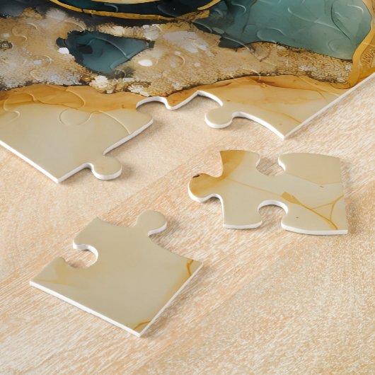 アンモナイトジェムフォッシルパズル ジグソーパズル (側面)