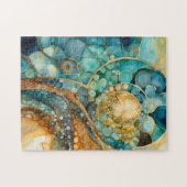 アンモナイトジェムフォッシルパズル ジグソーパズル (横)