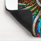 アンモナイト抽象芸術 マウスパッド (コーナー)