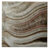 アンモナイト方解石 タイル (正面)