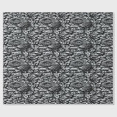 アンモナイト瓦 ラッピングペーパー (フラット)