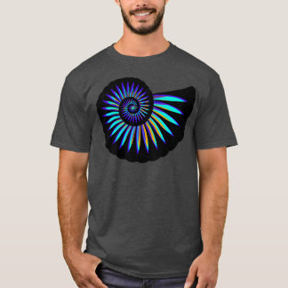 アンモナイト緩和曲線 Tシャツ