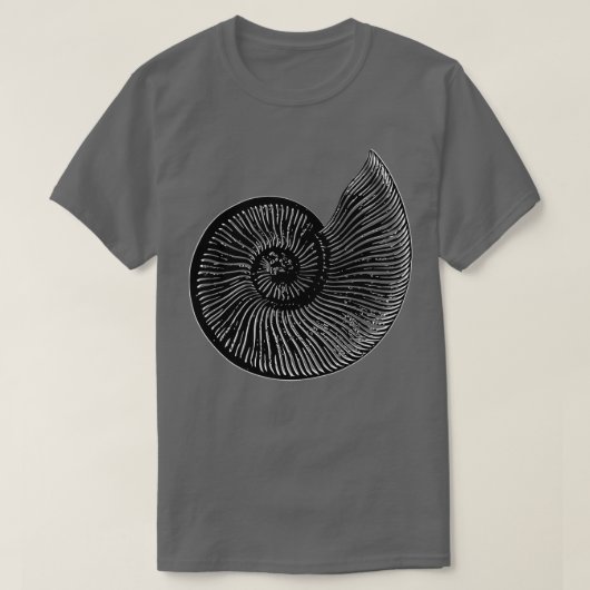 アンモナイト5 Tシャツ (デザイン正面)