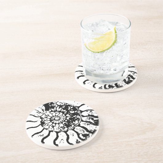 アンモナイト コースター (側面)