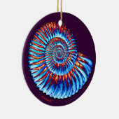 アンモナイト セラミックオーナメント (右)