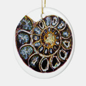 アンモナイト セラミックオーナメント (左)